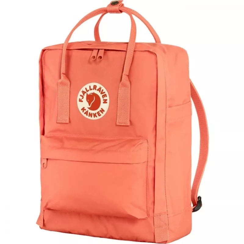 Casual backpack Fjällräven Kånken Coral Polypropylene Vinylon