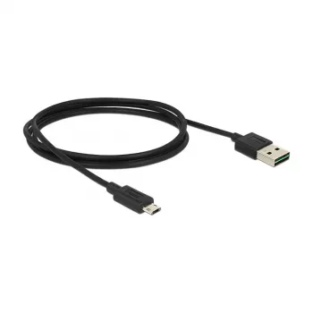 Kabel USB DeLOCK 83844 USB 2.0 1m USB A Micro-USB B Czarny