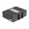 Przełącznik Gigabit Ethernet DELOCK 80163, 8-portowy RJ45 przemysłowy switch, niezarządzalny, obudowa metalowa