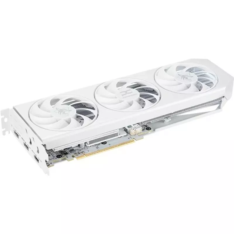 PowerColor Hellhound Radeon RX 9060 XT 16GB GDDR6 Biały