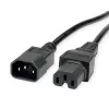 Kabel zasilający Czarny VALUE 19.99.1122