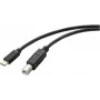Kabel USB Renkforce RF-5720420 2 m USB 2.0 USB C USB B Czarny (RF-5720420)