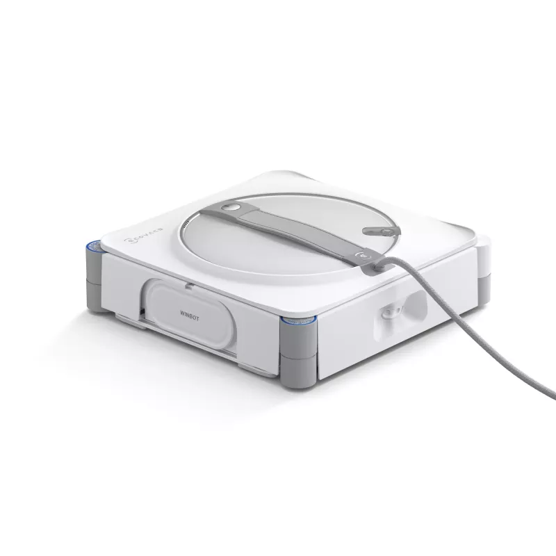 Robot do mycia okien Ecovacs WINBOT W2S przewodowy 8000 Pa — automatyczny czyściciel szkła do okien płaskich