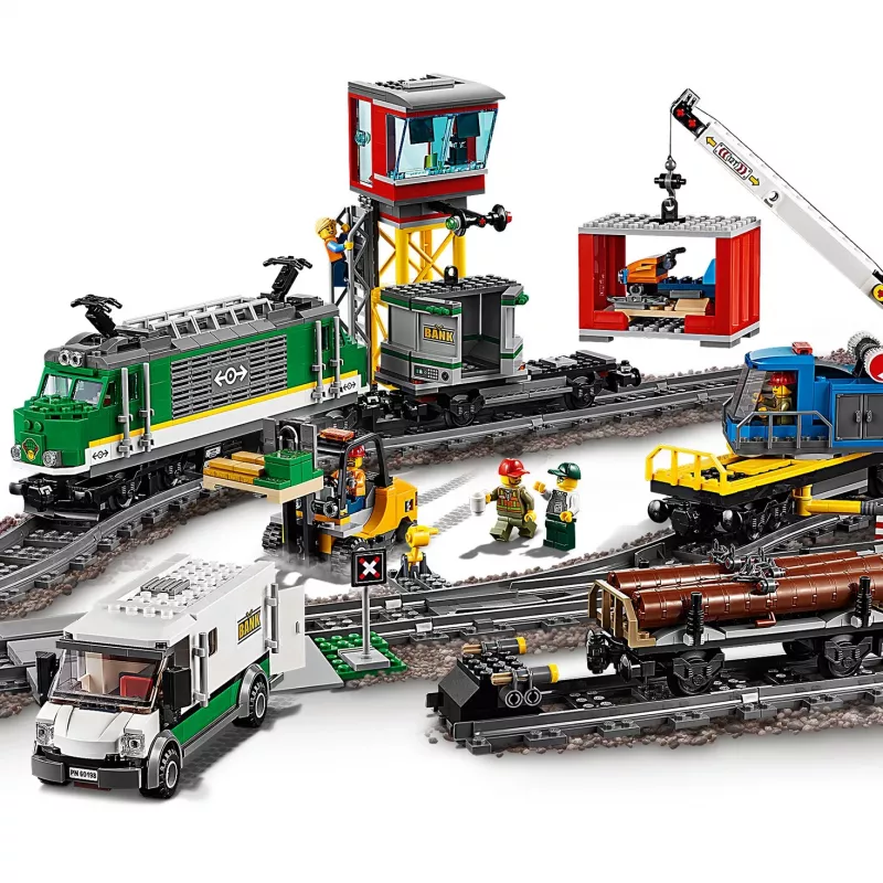 Lego City 60198 Pociąg towarowy