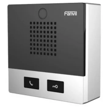 System interkomu audio Fanvil I10D czarny stal nierdzewna