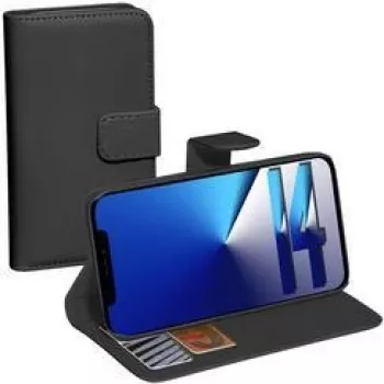 PEDEA Book Cover Classic dla iPhone 14, czarny (50160945)