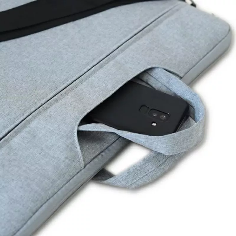Torba na laptopa Beline 16 — szara wytrzymała lekka torba, mieści laptopy 16-calowe