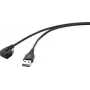 Renkforce USB 2.0, Telefon (analog) kabel połączeniowy [1x USB 2.0 wtyk A - 1x USB 2.0 wtyk C] 1.00 m Czarny (RF-4609276)