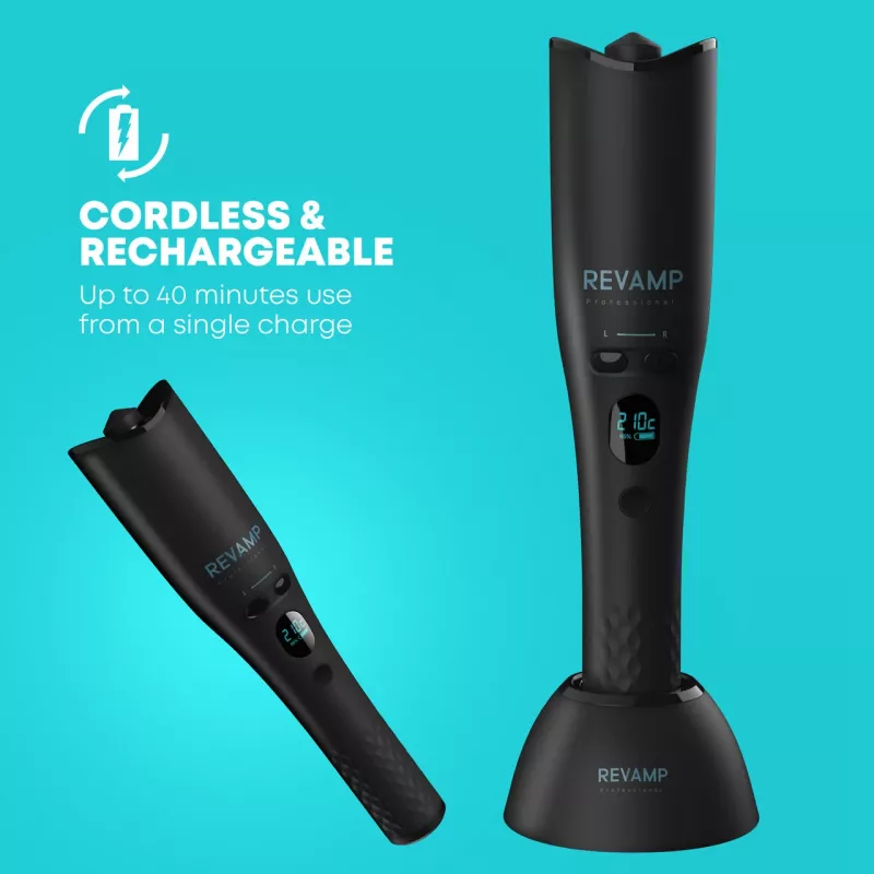 Revamp CL-2750-EU2 iGEN Cordless Progloss Hollywood Curl Automatyczna Lokówka Obrotowa