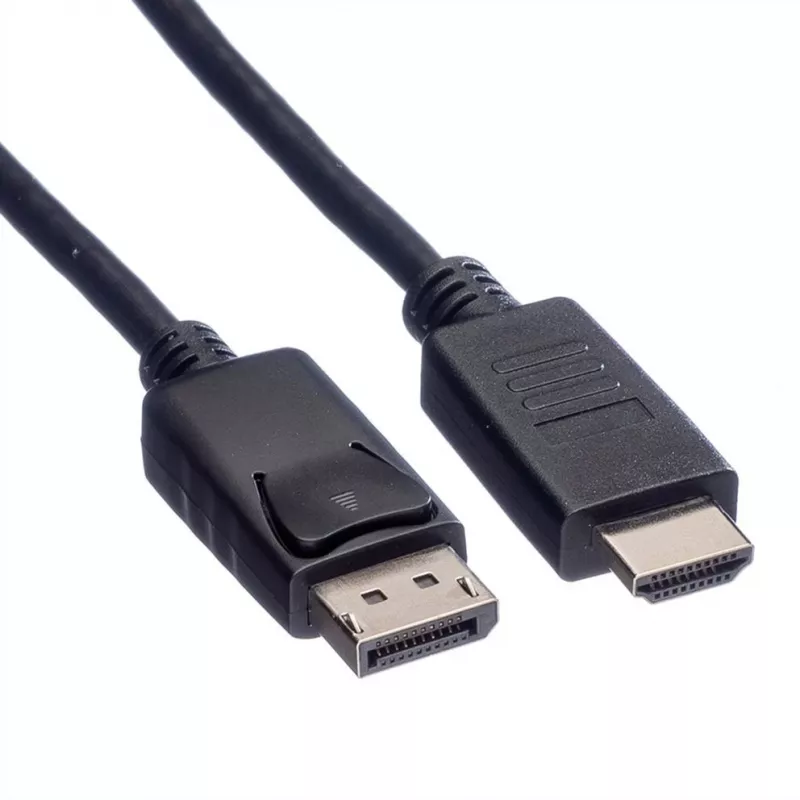 Kabel ROLINE 11445780 1 m DisplayPort na HDMI czarny