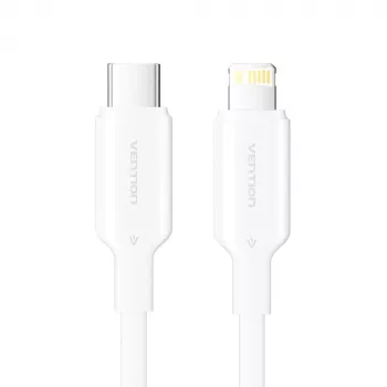 Kabel USB-C do Lightning 3A 480Mbps 1m BIAŁY