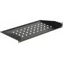 Półka rack LOGON RAS200BL Czarna 30 kg udźwig 19 cali