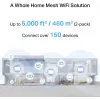 System Wi‑Fi Mesh TP‑LINK Mercusys Halo H25BE (Wi‑Fi 7, dwuzakresowy 2.4/5 GHz, 2880 Mbps) zestaw 2 szt., 3 wewnętrzne anteny, biały
