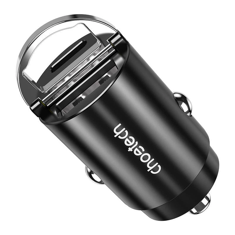 Ładowarka USB-C/USB-A CHOETECH TC0006 30 W — obsługa QC3.0 i PD3.0