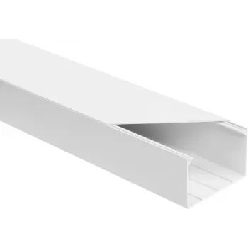 Listwa instalacyjna OEM 5961Z biała LS 90×60 mm, 2 m — zestaw 8 szt.