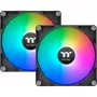 Thermaltake CT120 Reverse ARGB wentylatory obudowy 120 mm, 2 szt., czarne