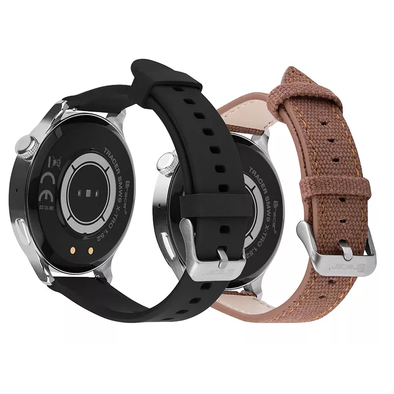 Smartwatch Tracer SMW9 X-TRO 1.52 Czarny