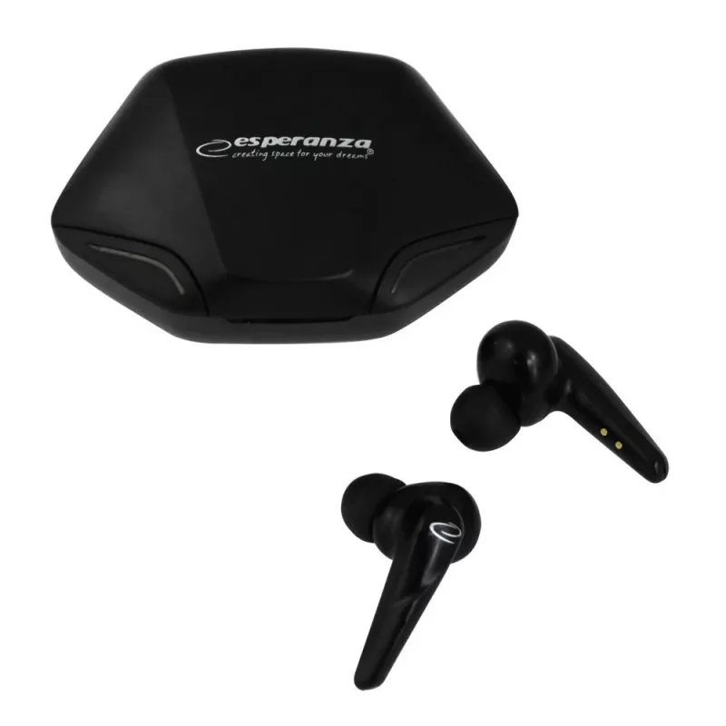 Esperanza EH231K słuchawki/zestaw słuchawkowy Bezprzewodowe Douszne Rozmowy/Muzyka Micro-USB Bluetooth Czarny