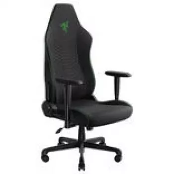 Fotel gamingowy Razer Iskur V2 X Fabric czarny — ergonomiczny design, podparcie lędźwiowe, obicie materiałowe