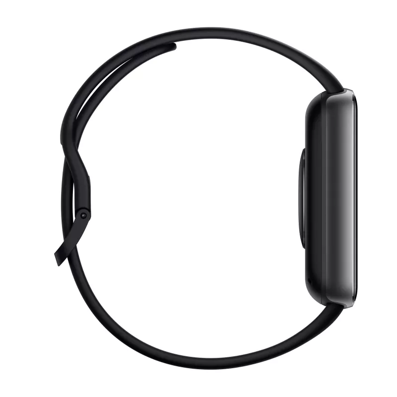 Smartwatch Xiaomi Watch 5 prostokątny, wyświetlacz AMOLED 2,07 cala, czarna obudowa, czarny pasek TPU, 47,5 mm, 5 ATM