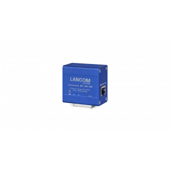 Karta sieciowa Lancom Systems AirLancer SN-LAN-10G — 10 Gigabit Ethernet, IEEE 802.3af/at/bt, obudowa aluminiowa, niebieska