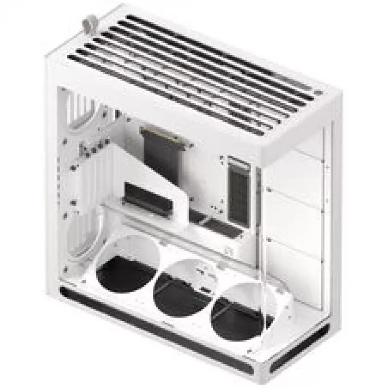 Obudowa PC HAVN HS 420 VGPU + chłodzenie cieczą AiO PHANTEKS Glacier One 420D30 X2 DRGB – 420 mm, biała