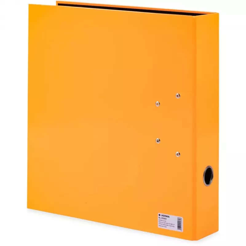 Ring Binder HERMA 20064 A4 pomarańczowy Round Ring 70mm