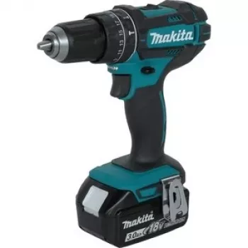 Wiertarka Makita DHP482RFJ 1900 RPM 1,8 kg Czarna, Niebieska
