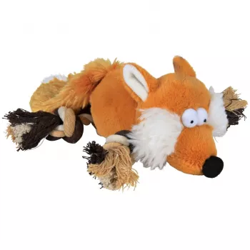 Pluszowa zabawka dla psa Trixie Fox Plush Toy, materiał pluszowy, długość 340 mm, wielokolorowa, dla psów
