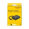 DeLOCK czytnik kart USB-C do kart pamięci XQD i SD USB 5 Gb/s