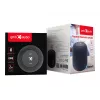 Mono portable speaker Gembird SPK-BT-15-BK — 5 W RMS, Bluetooth, MicroSD, 1200 mAh, czarny