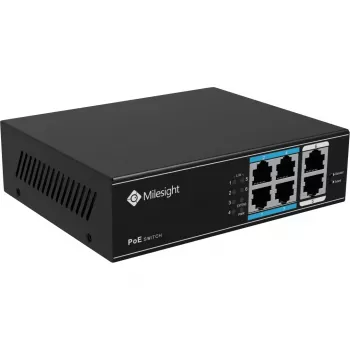 Przełącznik Milesight MS-S0204-EL 4-portowy 1 Gigabit Ethernet niezarządzalny