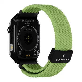 Smartwatch Garett Activity 3 czarny — podstawowe funkcje fitness i powiadomień