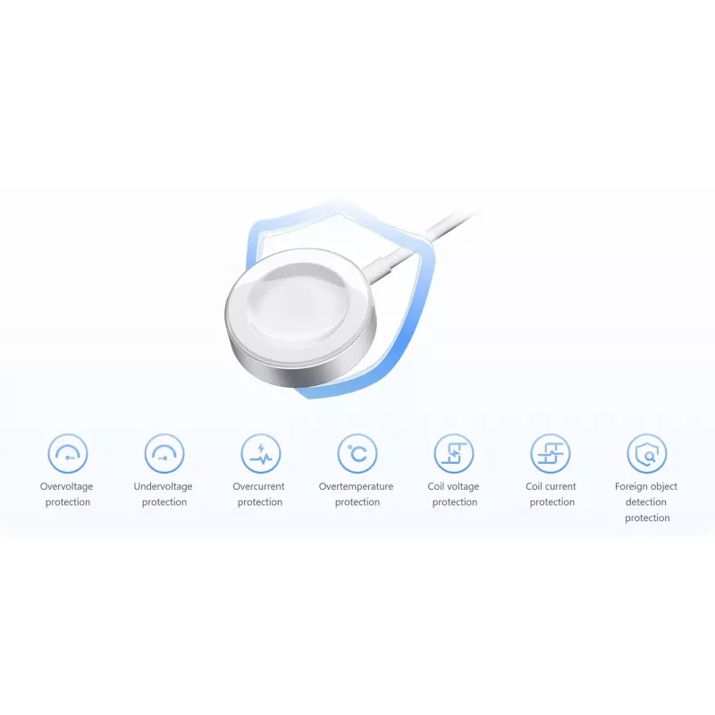 Bezprzewodowa magnetyczna stacja ładująca HUAWEI Watch SuperCharge Dock 2. generacji — srebrna, podstawka dla smartwatchy HUAWEI