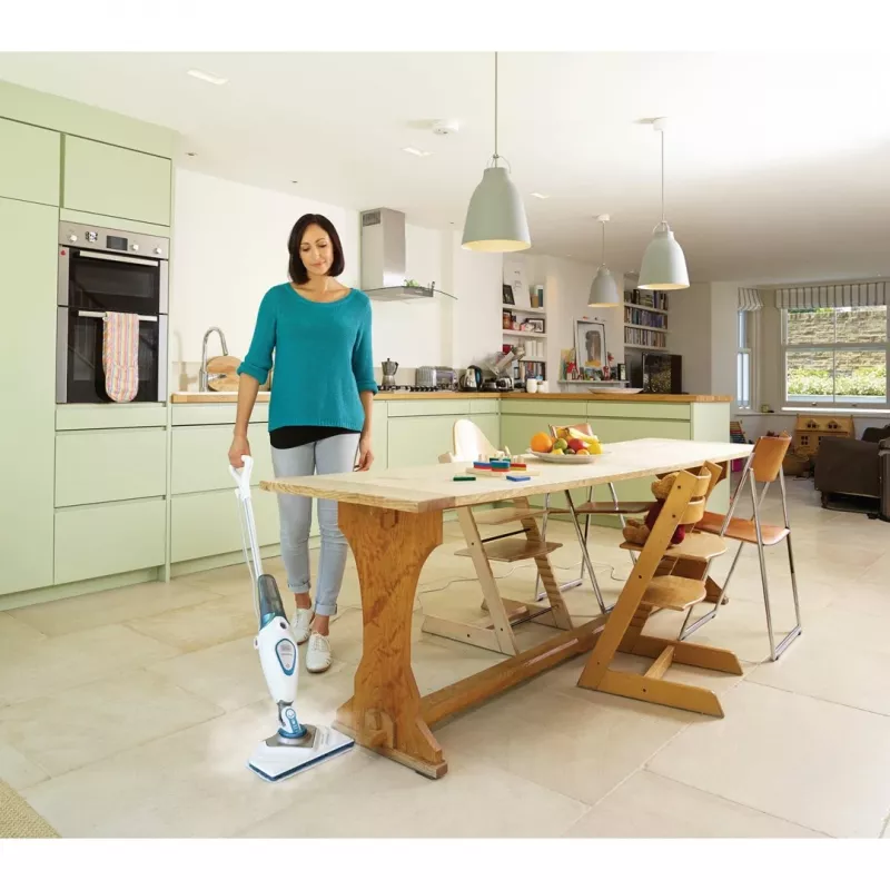 Mop parowy 1600 W, odłączany pojemnik 350 ml, zmienna ilość p