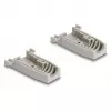 Osłona kabla DELOCK D-Sub plastikowa obudowa dla wtyków 9-pinowych męskich/żeńskich z uszczelkami gumowymi, szara, 31,2×47,9×16,6 mm