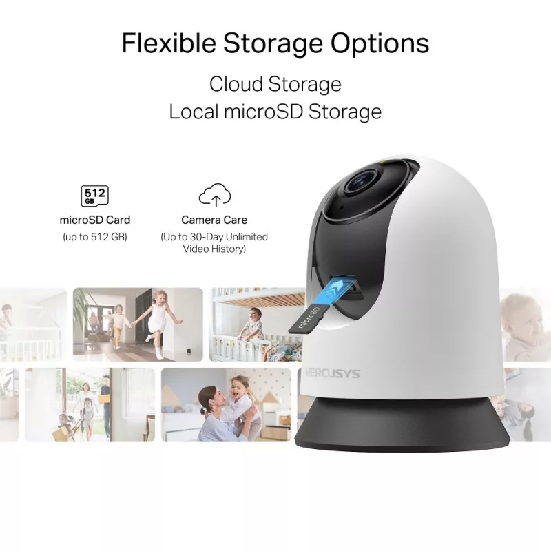 Kamera bezpieczeństwa domowego TP-LINK MC210 Pan/Tilt Wi‑Fi 1080p Noktowizja