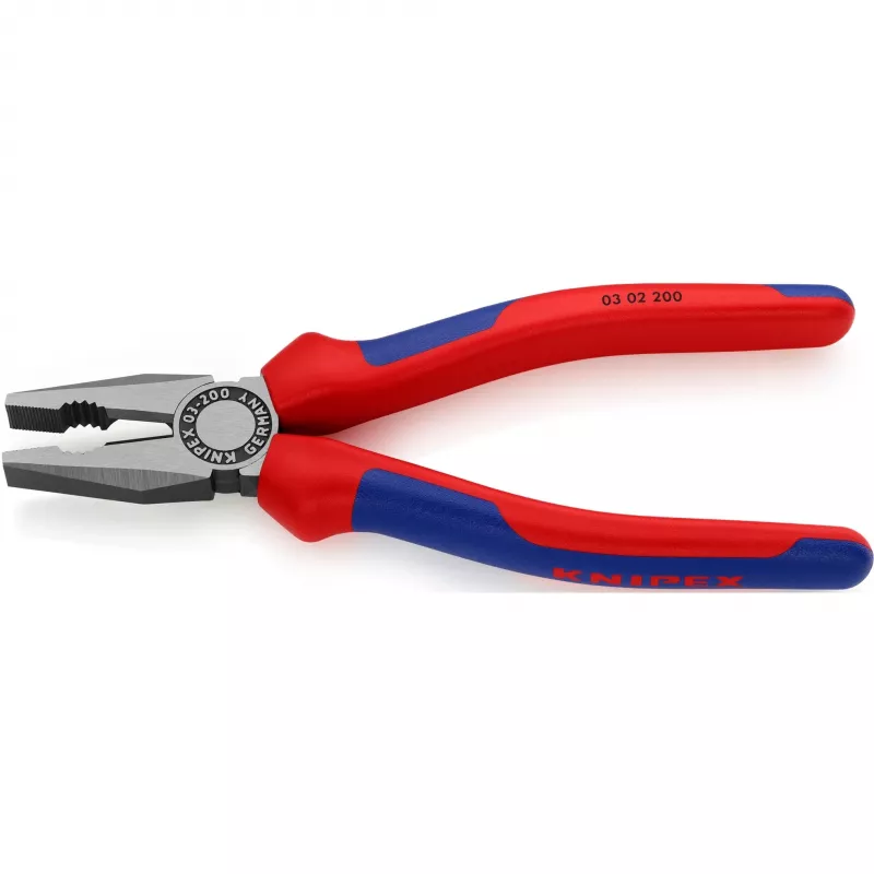 Knipex szczypce uniwersalne, uchwyty 2-komponentowe, 200 mm