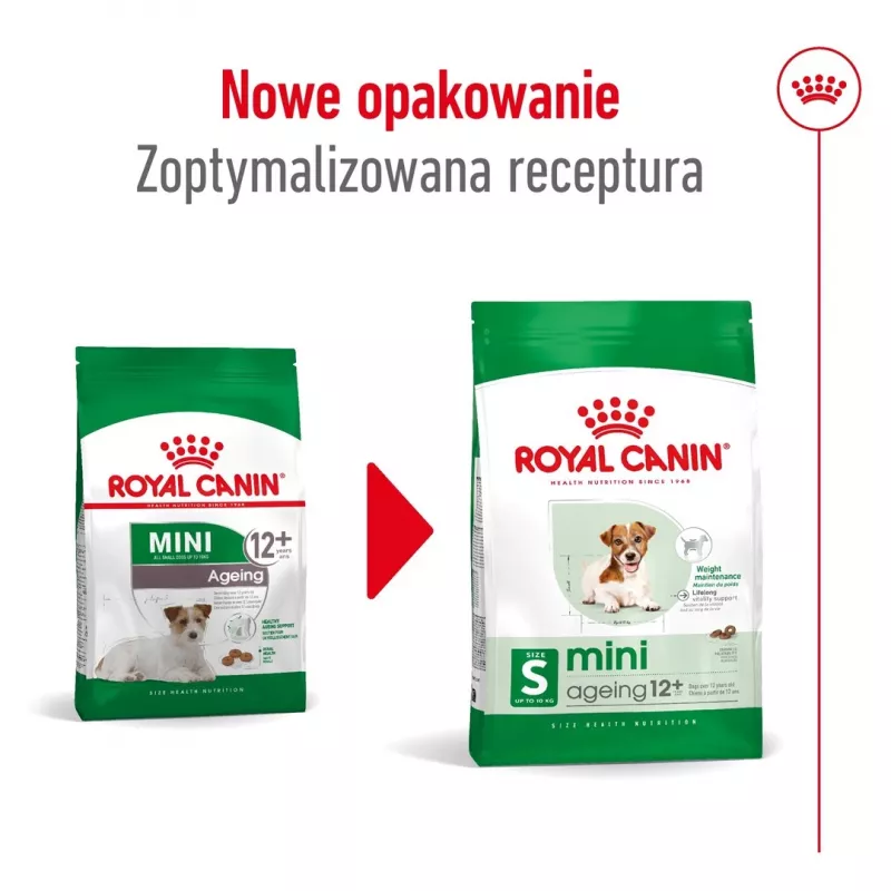 ROYAL CANIN Mini Ageing Adult +12 - sucha karma dla psów - 3,5 kg