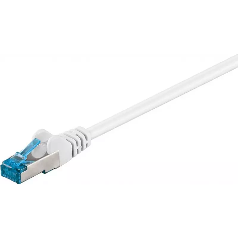 Kabel sieciowy Goobay 94159 15m Cat6a S/FTP Biały