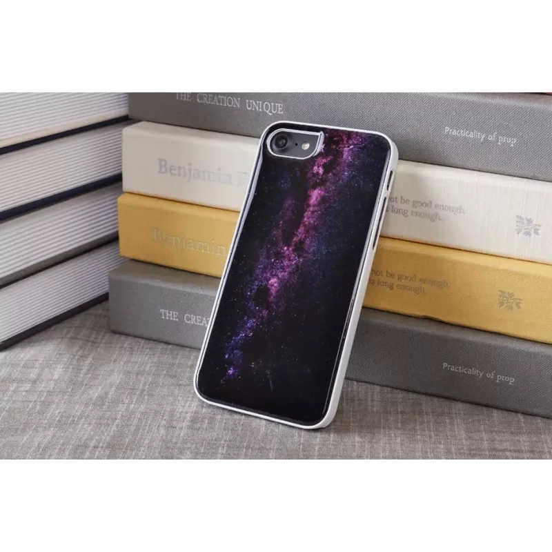 Etui ochronne iKins do Apple iPhone 8/7 — milky way biały