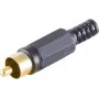 shiverpeaks BS51400-SG złącze przewodowe RCA czarne (BS51400-SG)