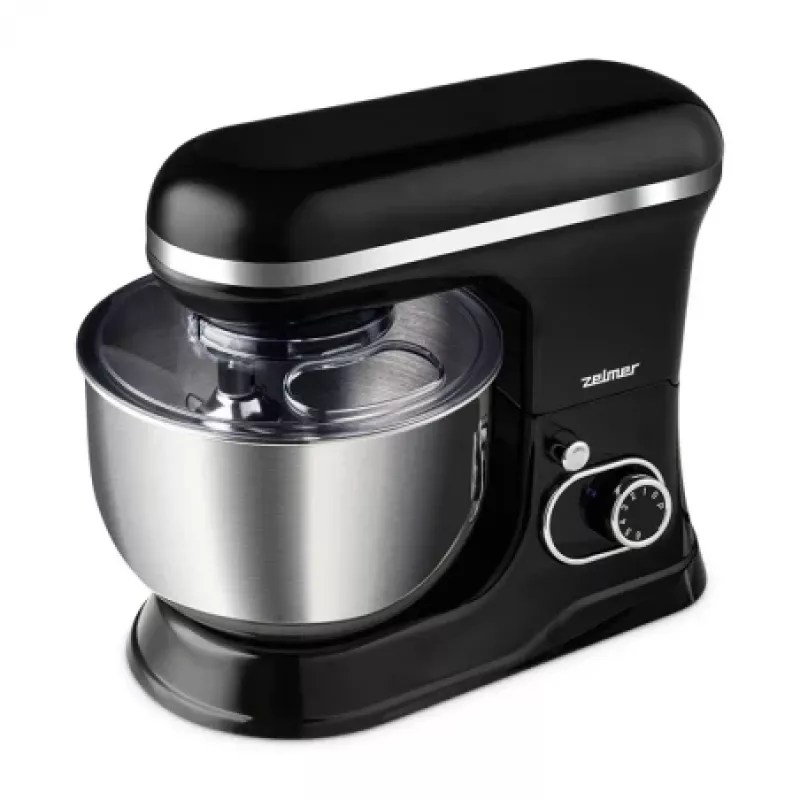 Mikser planetarny Zelmer ZKR1355 - 1200 W, misa 5 L, czarny