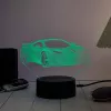 Dekoracja świetlna pojazdu LED RGB 3D MANTA SNL120RGB — lampa RGB do samochodów i motocykli