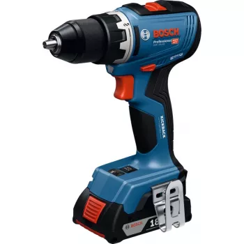 Wiertarko-wkrętarka akumulatorowa Bosch GSR 18V-65 z 2 akumulatorami 4,0 Ah