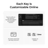 Klawiatura mechaniczna Keychron V6 Ultra 8K — Pełnowymiarowa 100% QWERTY, Bluetooth, RGB, Czarna