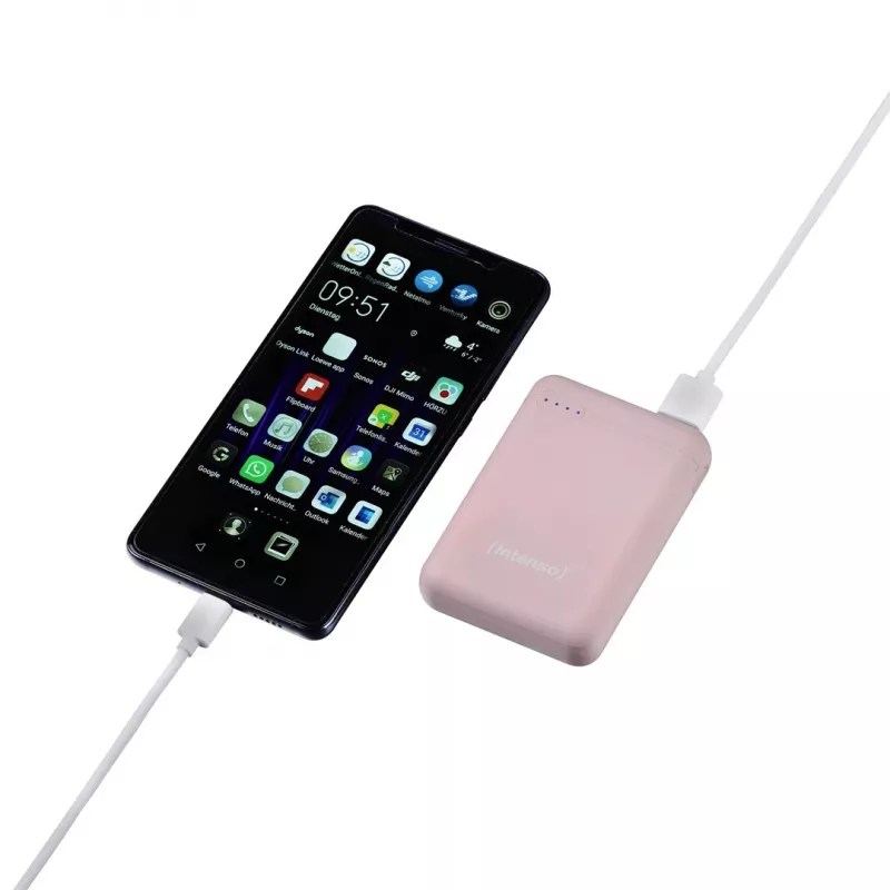 Intenso XS10000 Lithium Polymer (LiPo) 10000 mAh Różowy