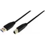 Logilink - kabel USB - 9-pin USB Type A (M) - 9-pin USB Type B (M) - 1 m (USB 3.0) (CU0023)