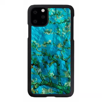 Etui ochronne na smartfona iKins do iPhone 11 Pro Max — Almond Blossom Czarny