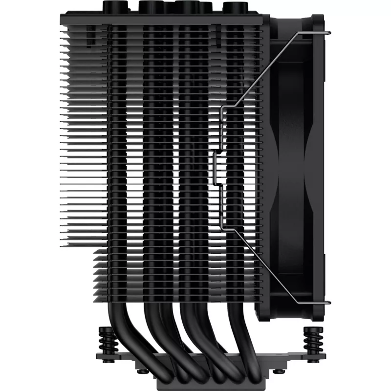 System chłodzenia komputera Xilence Performance A+ XC081 Chłodzenie procesora Powietrzne 12 cm Czarny 1 szt.
